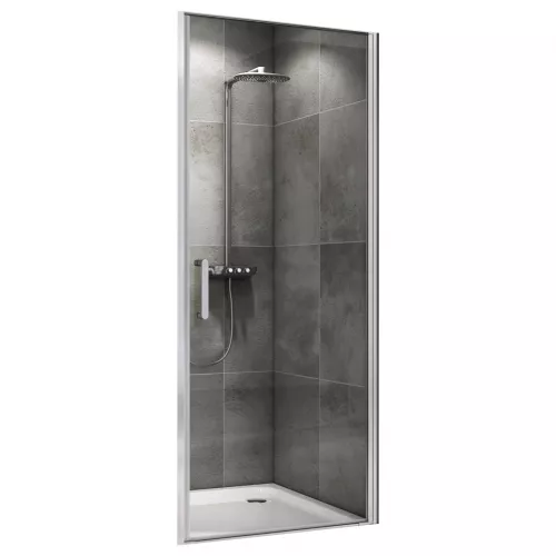 Душевая дверь ABBER Sonnenstrand прозрачное/хром, Цвет стекла: прозрачное, Цвет профиля: Хром, Выбрать размер: 60