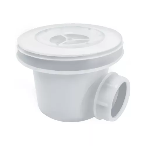 Аксессуары/Комплектующие: D454 сифон для поддонов из искусственного камня WasserKRAFT 1 в магазине Акватория