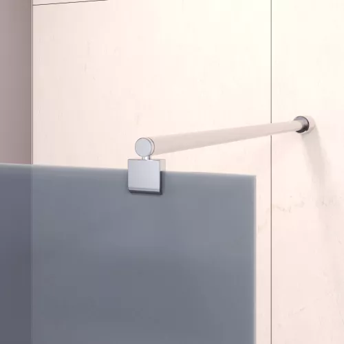 Шторка на ванну RGW SC-051, Цвет стекла: тонированное, Цвет профиля: Хром, Выбрать размер: 70, изображение 2