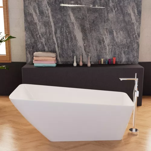 Ванны: Ванна акриловая Frank F6106 White 170х80 1 в магазине Акватория