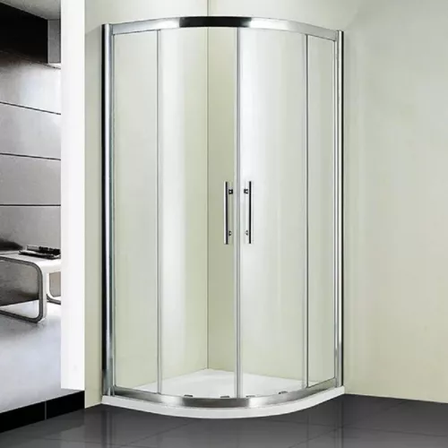Душевой уголок RGW HO-51, Цвет стекла: прозрачное, Цвет профиля: Хром, Выбрать размер: 1000x1000