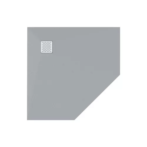 Поддон литьевой Essentia PNT  Графит, Выбрать цвет: Графит, Выбрать размер: 100х100