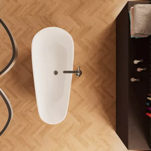 Ванна акриловая Frank F6122  170х75, изображение 4