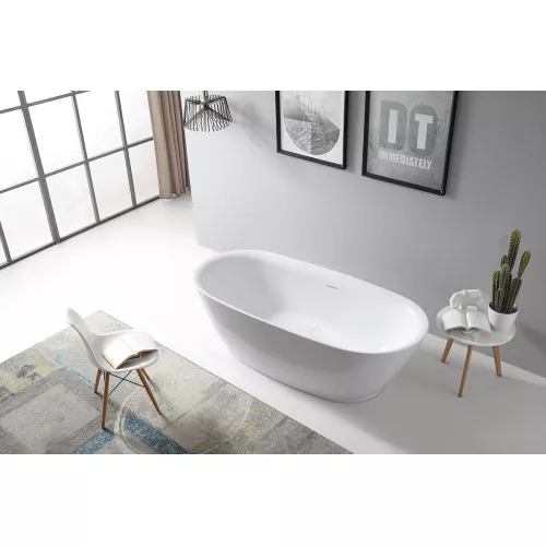 Акриловая ванна ABBER AB9205 180х84, изображение 8