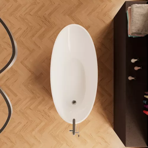 Ванна акриловая Frank F6116 180х85, изображение 4