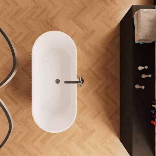 Ванна акриловая Frank F6103 White  170х75, Выбрать цвет: Белый, изображение 4