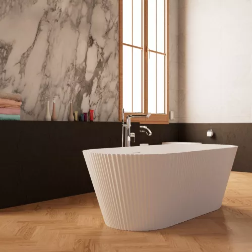 Ванна акриловая Frank F6103 White  170х75, Выбрать цвет: Белый, изображение 2