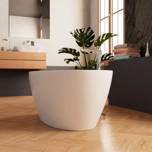 Ванна акриловая Frank F6123 White  170х81, Выбрать цвет: Белый, изображение 3