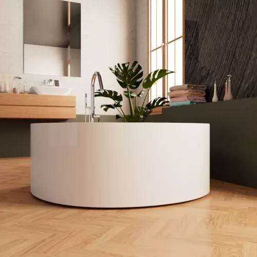 Ванна акриловая Frank F6169 отдельностоящая, изображение 3