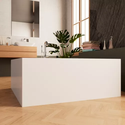 Ванна акриловая Frank F6131 отдельностоящая, изображение 4