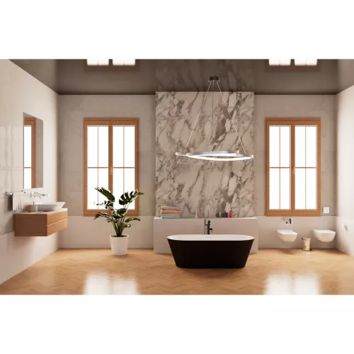 Ванна акриловая Frank F6103 White/Black  170х75, Выбрать цвет: Белый / Черный, изображение 5