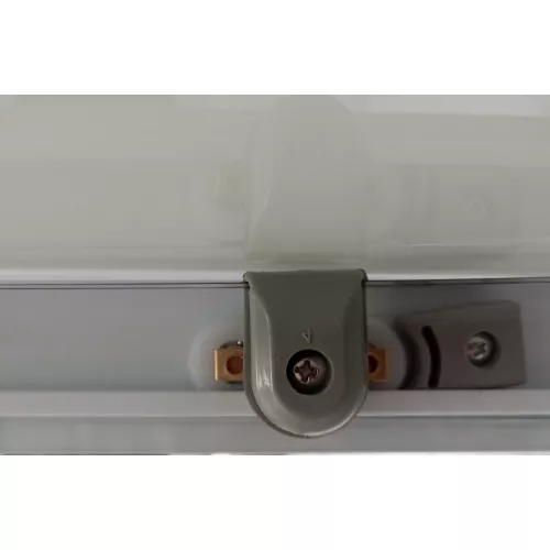 Душевая кабина Frank F400 М White	матовое стекло, низкий поддон, Цвет стекла: матовое, Цвет профиля: Белый, Тип поддона: Низкий, Выбрать размер: 100х100, Внешний вид: с крышей, изображение 10