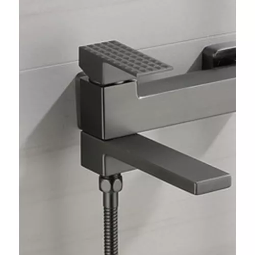 Смеситель для ванны и душа ACWEN BN8669D оружейная сталь, Выбрать цвет: Оружейная сталь, изображение 4