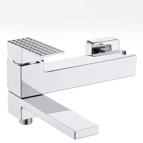 Смеситель для ванны и душа ACWEN BN8669A хром, Выбрать цвет: Хром, изображение 3