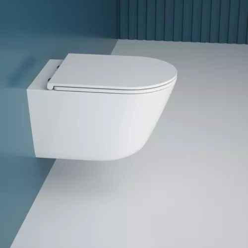 Унитаз подвесной CLAVEL-53T (White), изображение 2