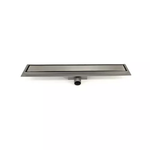 Желоб линейный ESBANO M-TILE-60GM/70GM/80GM  оружейная сталь, Выбрать цвет: Оружейная сталь, Выбрать размер: 600, изображение 2