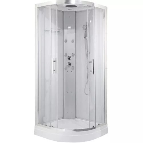 Душевая кабина четверть круга Orans SR-86150S   90х90х220 с паром, изображение 2