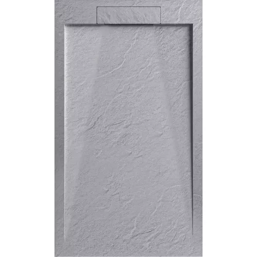 Поддон из искусственного камня, серый ESPLX90G, ESPLX100G, ESPLX108G, ESPLX119G, ESPLX128G, ESPLX129G, Выбрать цвет: серый, Тип поддона: Низкий, Выбрать размер: 100х80