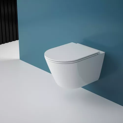 Унитаз подвесной CLAVEL-53T (White), изображение 6