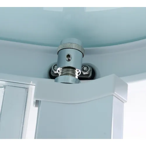 Душевая кабина асимметричная Orans SR-86155 L/R высокий поддон, Цвет стекла: прозрачное, Цвет профиля: Белый, Тип поддона : Высокий, Выбрать размер: 130x90, Ориентация: правая, изображение 4