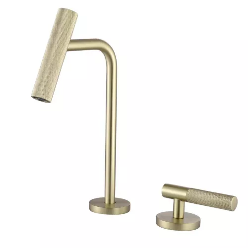 Смеситель для раковины ACWEN BN 063C матовое золото дизайнерский, Выбрать цвет: Золото, изображение 9