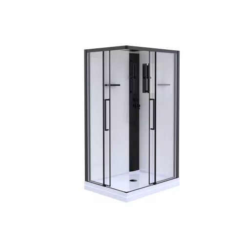 Душевые кабины и сауны: Душевая кабина ESBANO ESM-108/129CKR R/L 1 в магазине Акватория