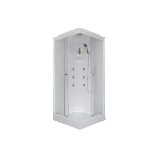 Душевая кабина Royal Bath  RB80HP, рифленое/белый, изображение 2