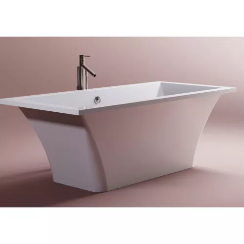 Ванна Astra-Form Лотус из литьевого мрамора 185х85 см, изображение 4