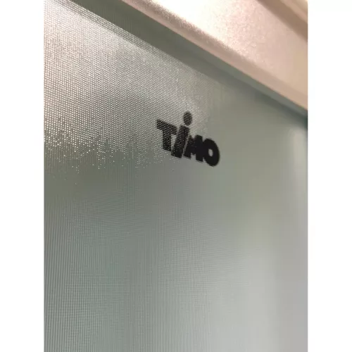 Душевая кабина четверть круга Timo Standart  T-6600/6680/6690 SF высокий поддон, Цвет стекла: матовое, Выбрать цвет: Хром, Выбрать размер: 80x80 , Комплектация: без гидромассажа, изображение 4