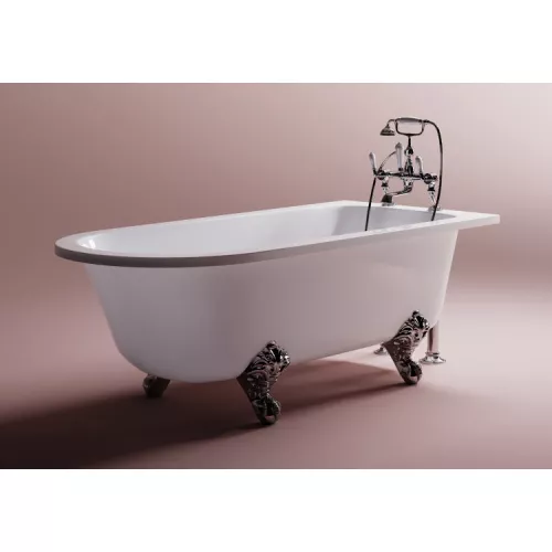 Ванна Astra-Form Ретро из литьевого мрамора 170х75 см, изображение 2