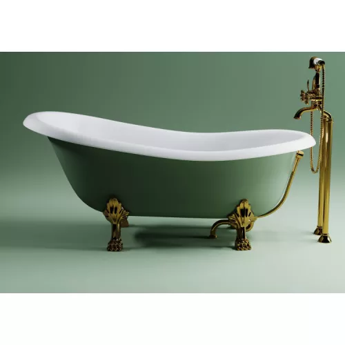 Ванна Astra-Form Роксбург из искусственного мрамора 170х75 см, изображение 4