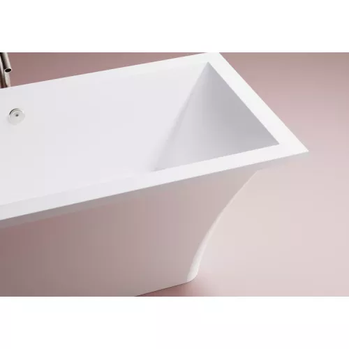 Ванна Astra-Form Лотус из литьевого мрамора 185х85 см, изображение 3