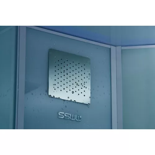 Душевая кабина SSWW W1019B 90х90х215 с Гидромассажем и электрикой, изображение 8