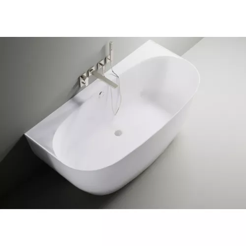 Ванна Astra-Form АТРИЯ 170х85 см пристеночная из литьевого мрамора, изображение 3