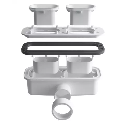 Сифон с гидрозатвором ESBANO ESP-S611LX