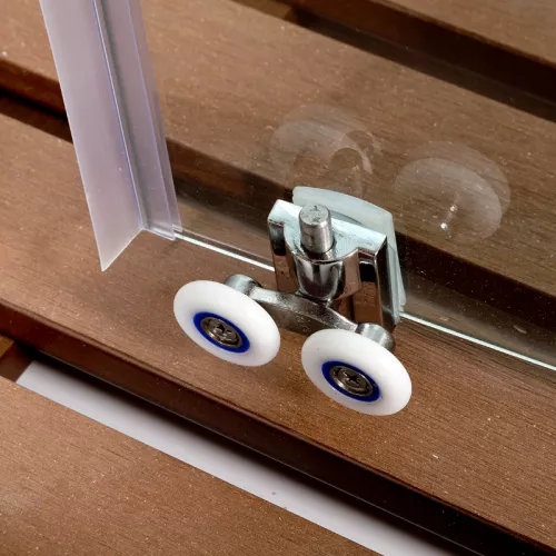 Душевая кабина AvaCan A01/A09 прозрачное/хром, низкий поддон, Цвет стекла: прозрачное, Цвет профиля: Хром, Тип поддона: Низкий, Выбрать размер: 100х100, Внешний вид: С LED освещением, Наличие крыши: есть, изображение 7