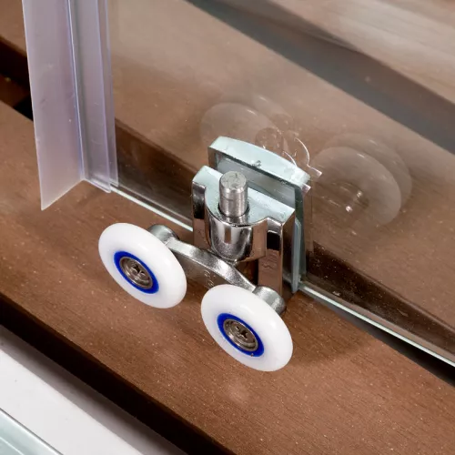 Душевая кабина AvaCan A01/A09 прозрачное/хром, низкий поддон, Цвет стекла: прозрачное, Цвет профиля: Хром, Тип поддона: Низкий, Выбрать размер: 100х100, Внешний вид: С LED освещением, Наличие крыши: есть, изображение 13