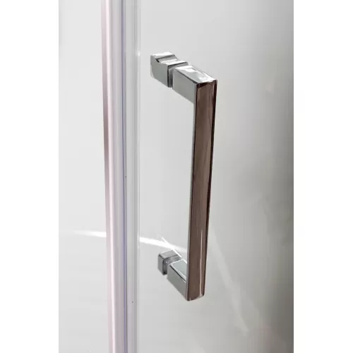 Душевая кабина AvaCan A01/A09 прозрачное/хром, низкий поддон, Цвет стекла: прозрачное, Цвет профиля: Хром, Тип поддона: Низкий, Выбрать размер: 100х100, Внешний вид: С LED освещением, Наличие крыши: есть, изображение 12