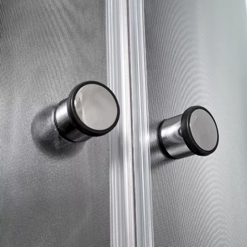 Душевая кабина AvaCan B10/B90  BLACK, матовое/хром , высокий поддон, Выбрать размер: 100х100, Внешний вид: без гидромассажа, Наличие крыши: нет, изображение 16