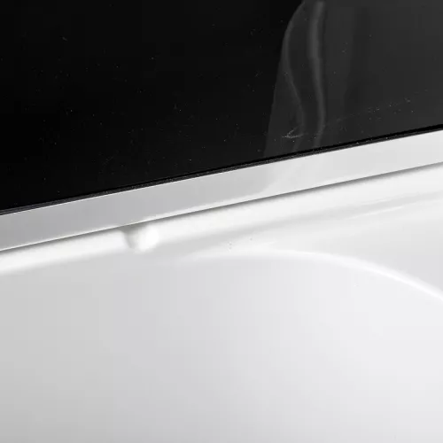 Душевая кабина AvaCan B10/B90  BLACK, матовое/хром , высокий поддон, Выбрать размер: 100х100, Внешний вид: без гидромассажа, Наличие крыши: нет, изображение 11