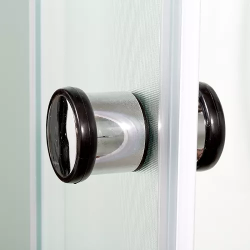 Душевая кабина AvaCan D102 L/R  матовое/хром , низкий поддон, Цвет стекла: матовое, Цвет профиля: Хром, Тип поддона: Низкий, Выбрать размер: 120х80, Внешний вид: без гидромассажа, Наличие крыши: нет, Ориентация: правая, изображение 7