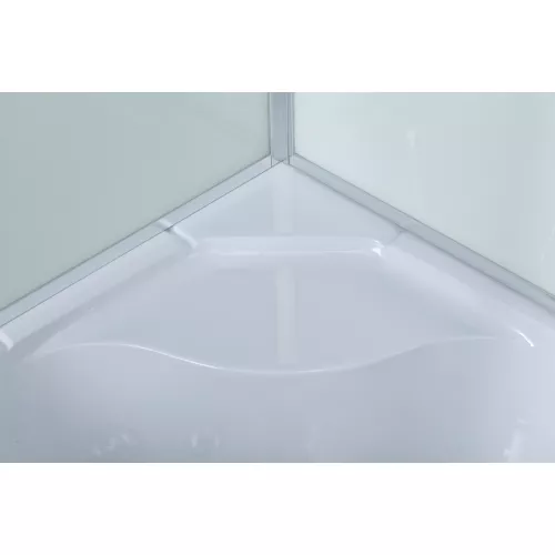 Душевая кабина AvaCan D120 L/R , матовое/хром , высокий поддон, Цвет стекла: матовое, Цвет профиля: Хром, Тип поддона: Высокий, Выбрать размер: 120х80, Внешний вид: без гидромассажа, Наличие крыши: нет, Ориентация: левая, изображение 7