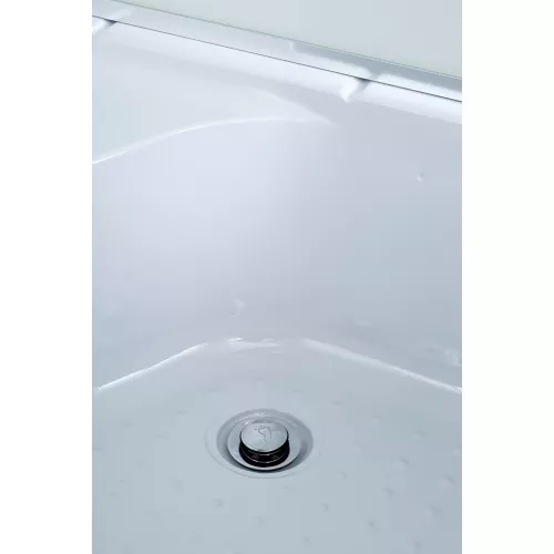 Душевая кабина AvaCan D120 L/R , матовое/хром , высокий поддон, Цвет стекла: матовое, Цвет профиля: Хром, Тип поддона: Высокий, Выбрать размер: 120х80, Внешний вид: без гидромассажа, Наличие крыши: нет, Ориентация: левая, изображение 9