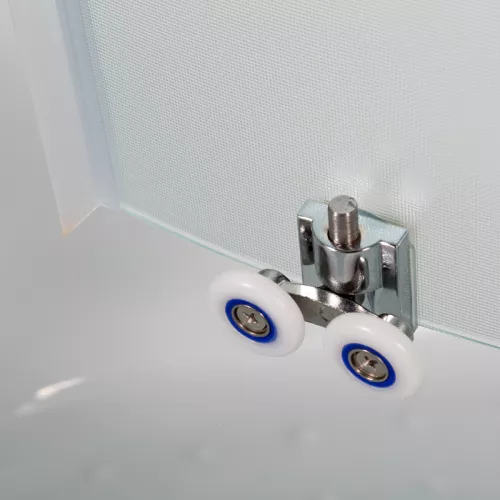 Душевая кабина AvaCan D120 L/R , матовое/хром , высокий поддон, Цвет стекла: матовое, Цвет профиля: Хром, Тип поддона: Высокий, Выбрать размер: 120х80, Внешний вид: без гидромассажа, Наличие крыши: нет, Ориентация: левая, изображение 11