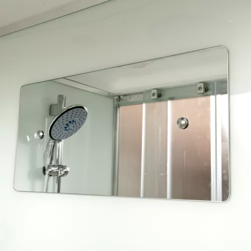 Душевая кабина AvaCan D120 L/R , матовое/хром , высокий поддон, Цвет стекла: матовое, Цвет профиля: Хром, Тип поддона: Высокий, Выбрать размер: 120х80, Внешний вид: без гидромассажа, Наличие крыши: нет, Ориентация: левая, изображение 10