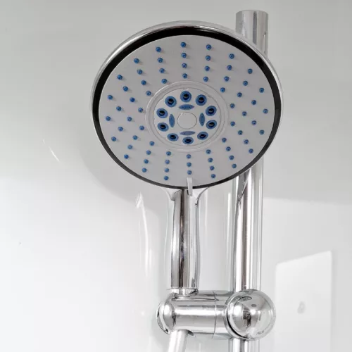 Душевая кабина AvaCan D272 L/R  матовое/хром, средний поддон, Цвет стекла: матовое, Цвет профиля: Хром, Тип поддона: Средний, Выбрать размер: 120х80, Внешний вид: без гидромассажа, Наличие крыши: есть, Ориентация: левая, изображение 14