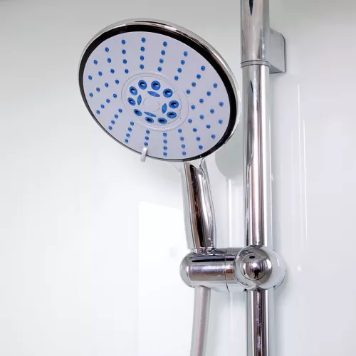 Душевая кабина AvaCan D102 L/R  матовое/хром , низкий поддон, Цвет стекла: матовое, Цвет профиля: Хром, Тип поддона: Низкий, Выбрать размер: 120х80, Внешний вид: без гидромассажа, Наличие крыши: нет, Ориентация: правая, изображение 6