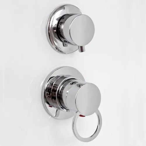 Душевая кабина AvaCan  D279S  матовое/хром , средний поддон, Цвет стекла: матовое, Цвет профиля: Хром, Тип поддона: Средний, Выбрать размер: 90х90, Внешний вид: без гидромассажа, Наличие крыши: есть, изображение 8