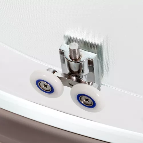 Душевая кабина AvaCan D80/D90/D10 матовое/хром, высокий поддон, Цвет стекла: матовое, Цвет профиля: Хром, Тип поддона: Высокий, Выбрать размер: 80х80, Внешний вид: без гидромассажа, Наличие крыши: нет, изображение 11