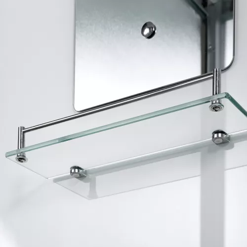 Душевая кабина AvaCan EM 4511/4512 L/R с рисунком/хром, высокий поддон, Цвет стекла: с рисунком, Цвет профиля: Хром, Тип поддона: Высокий, Выбрать размер: 110х80, Внешний вид: с электрикой, Наличие крыши: есть, Ориентация: левая, изображение 6